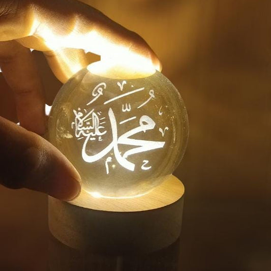 3D Arabic Crystal Ball Night Lamp
