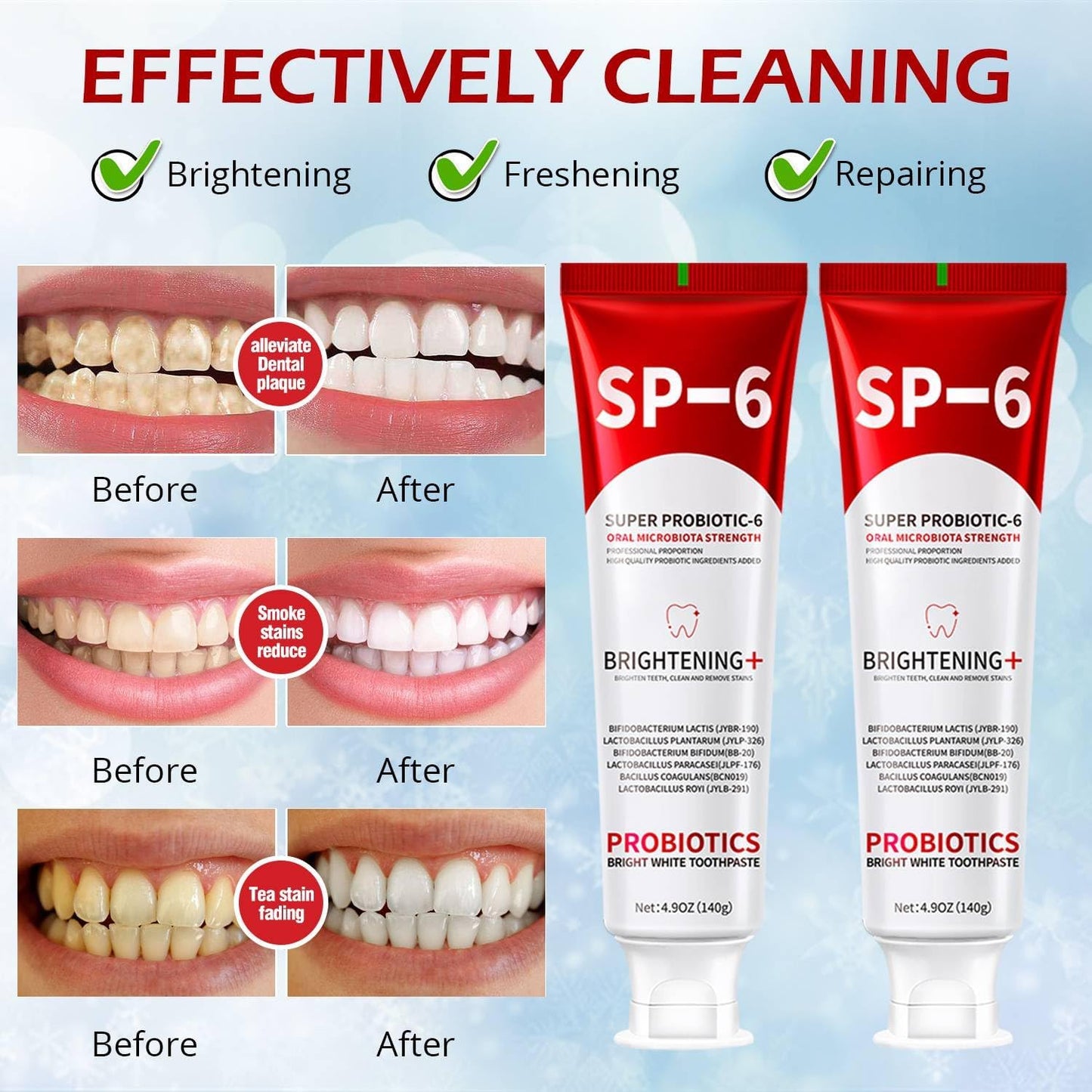 Yayashi SP-4 Probiotic Whitening Toothpaste 150ml
