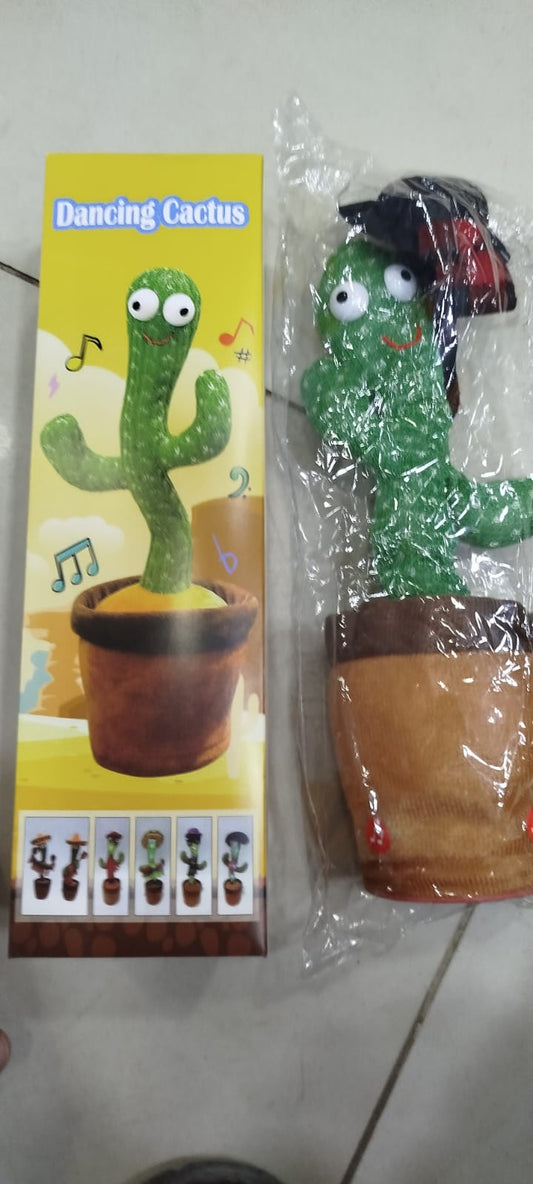 Rechargeable Dancing Cactus Toy