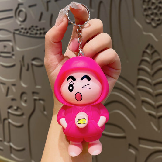 Shin-chan Face Changing Doll Keychain