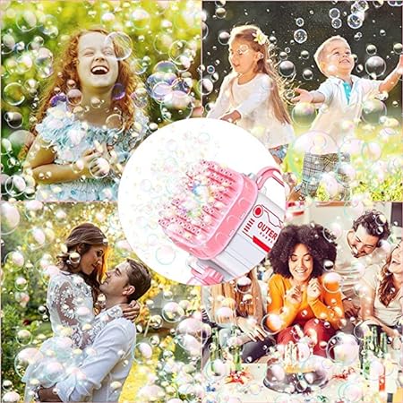 Bazooka Water Bubble Gun Toy for Kids