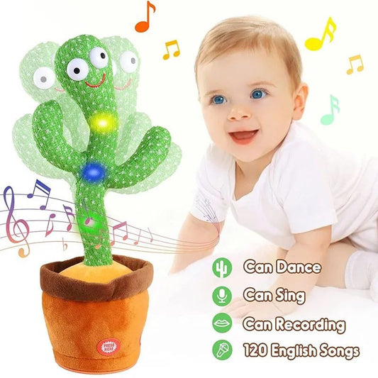 Rechargeable Dancing Cactus Toy
