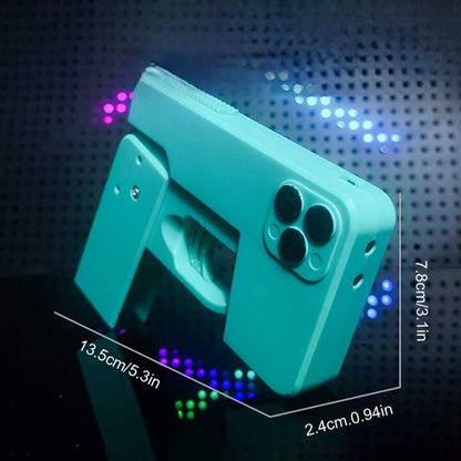 Folding iPhone Water Gun Toy for Kids & Adults