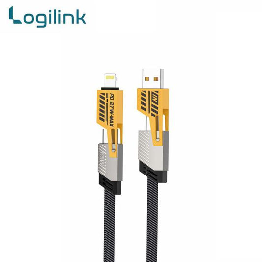 Logilink 60W 4‑in‑1 Fast Charging USB Cable