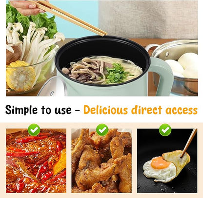 Multifunctional Electric Hot Pot, Nonstick Hot Pot Cooker & Steamer – 50% OFF | Free Shipping⚡
