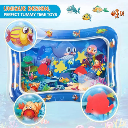 Premium Inflatable Baby Water Play Mat – 50% OFF | Free Shipping ⚡
