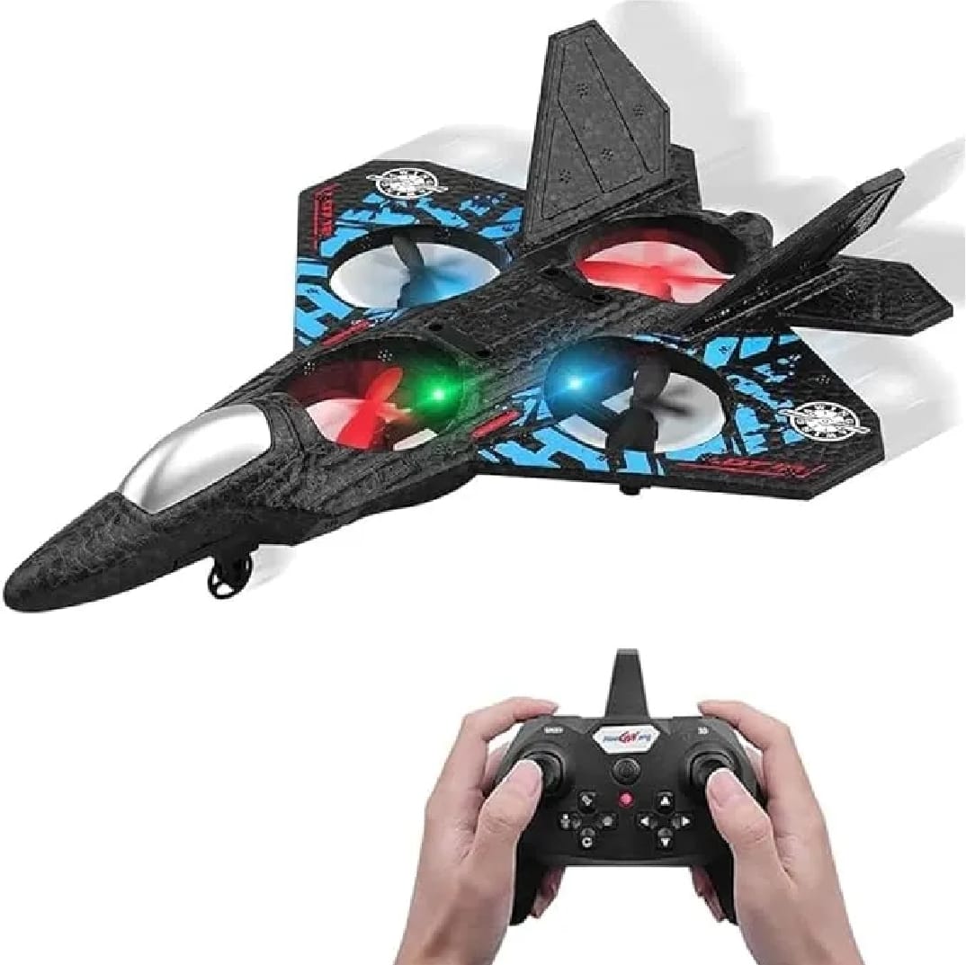 RC Fighter Jet Plane – 2.4G Remote Control Foam Airplane Toy