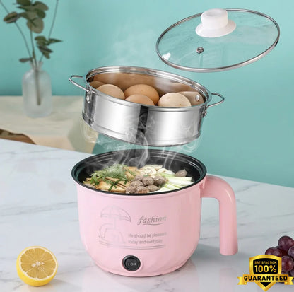 Multifunctional Electric Hot Pot, Nonstick Hot Pot Cooker & Steamer – 50% OFF | Free Shipping⚡