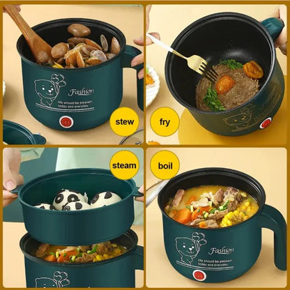 Multifunctional Electric Hot Pot, Nonstick Hot Pot Cooker & Steamer – 50% OFF | Free Shipping⚡