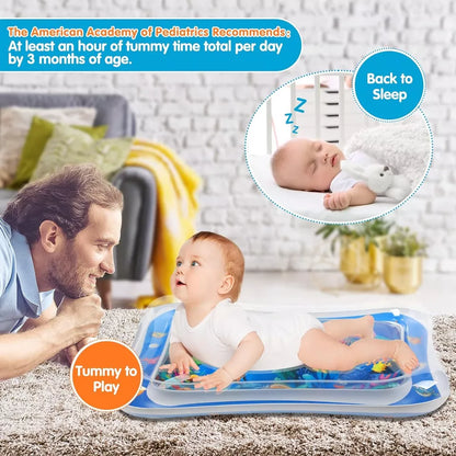 Premium Inflatable Baby Water Play Mat – 50% OFF | Free Shipping ⚡
